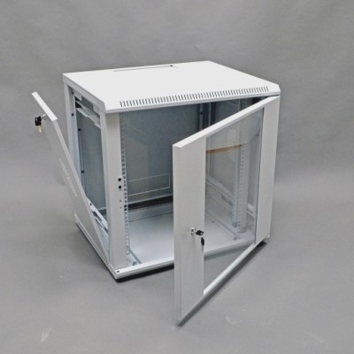 Шафа 19",12U, 620х500х610 мм (Ш*Г*В),сірий