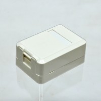 Розетка настенная для 1хRG45 без модулей KeyStone, Kingda Розетка настенная для 1хRG45 без модулей KeyStone, Kingda