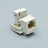 Модуль KeyStone RJ12, белый, Kingda Модуль KeyStone RJ12, белый, Kingda