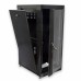 Шафа 19" 18U, 610х865 мм (Ш*Г) серверна підлогова чорна CMS посилена 