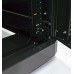 Шафа 19" 42U, 610х1055 мм (Ш*Г) серверна підлогова чорна CMS перфоровані двері (66%) 