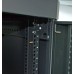 Шафа 19" 42U, 610х865 мм (Ш*Г) серверна підлогова чорна CMS перфоровані двері (66%) 