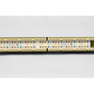 Патч-панель 19" 16xRJ-45 UTP, кат. 6, dual type