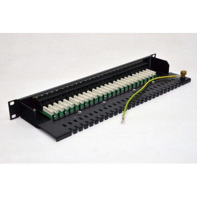 Патч-панель телефонна 19’’ на 50 портів Panduit, ISDN, Cat. 3