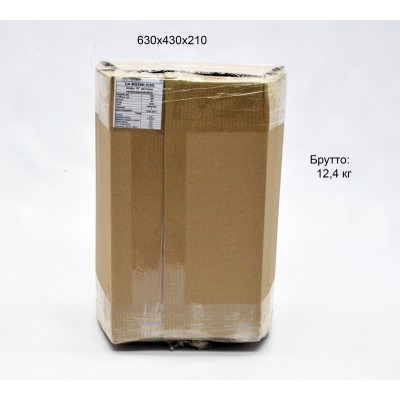 Шафа 19'' 9U, 600х350х507 мм (Ш * Г * В) серверна настінна чорна CMS акрилове скло 