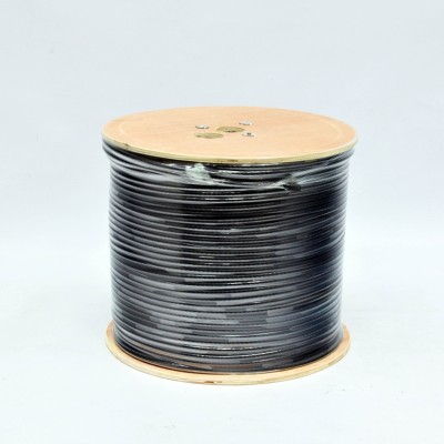 Кабель коаксиальный RG-6U, 75 Ом, 1,02мм CU, оплетка 96x0,12 CU, 305 м