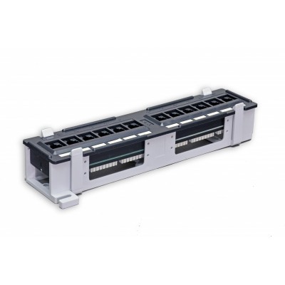 Патч-панель настінна 12xRJ-45 UTP, кат. 5е