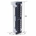 Патч-панель настінна 12xRJ-45 UTP, кат. 5е