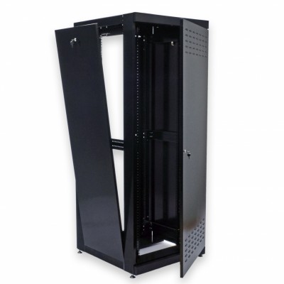 Шафа 19" 45U, 800х865 мм (Ш*Г) серверна підлогова сіра CMS посилена 