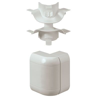 Гнучкий зовнішній кут 170х57 Prestige 3D (VP182WHI)
