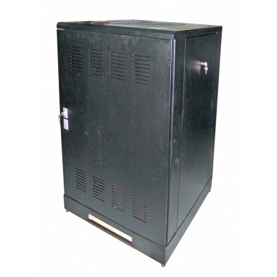 Шафа 24U 800х820, чорна (ніжки, заземлення) MG