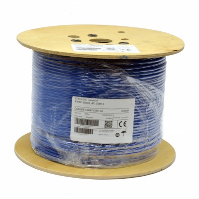 Кабель F/UTP 300/24 4P FutureCom, кат.5е, LSZH / FRNC, синій, 500 м