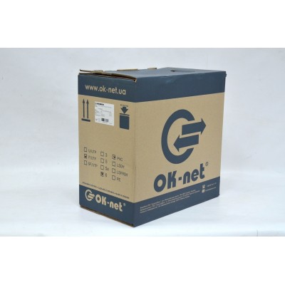 Кабель F/UTP кат. 6 КПВ-ВП (250) 4х2х0.54 305 м