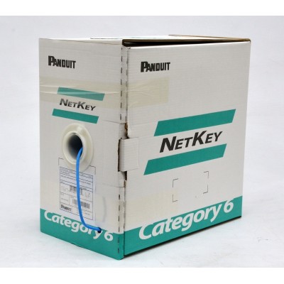 Кабель UTP кат. 6 LSZH синій 305м Panduit NetKey