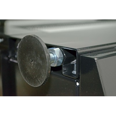Шафа 19" 33U, 610х1055 мм (Ш*Г) серверна підлогова чорна CMS перфоровані двері (66%) 