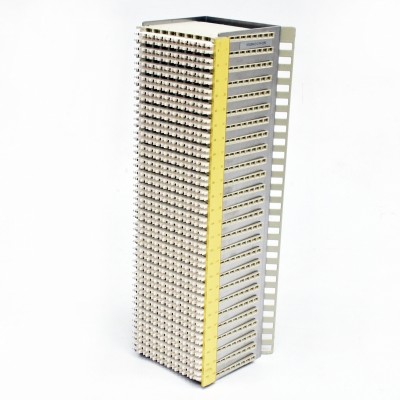 Розподільчий блок серия 5000 Compact , 200 пар (25х8пар), вертикальний монтаж, без варіанту з захистом, компл. міток, Corning