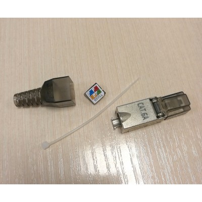 Конектор RJ45 кат. 6A екранований безінструментальний