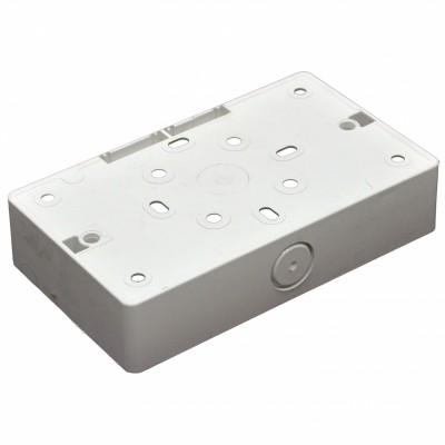 Підрозетник зовнішній 3G 32мм округлений (K2183 WHI)