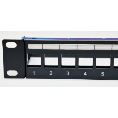 Патч-панель під 24 модуля Keystone, 1U, 19", Panduit 