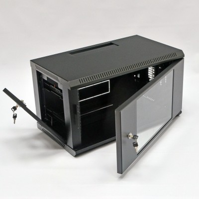 Шафа 19",9U, 620х500х477 мм (Ш*Г*В),чорна
