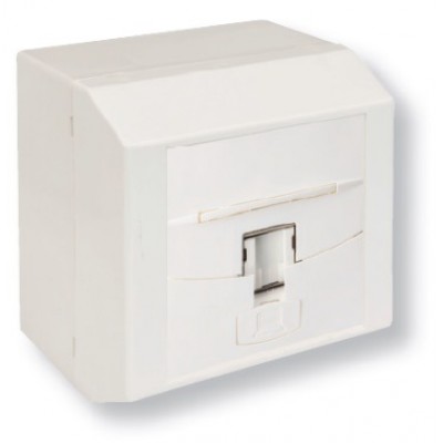 Монтажна коробка 65x65x48 мм, під вставку 45х45, Corning