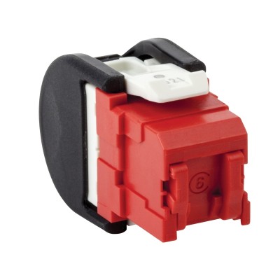 Модуль Keystone UTP RJ45 кат. 6А, білий, Corning