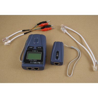 Тестер кабельный, жк-дисплей, RJ-45,RJ-12