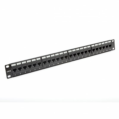 Патч-панель 19" 24xRJ-45 UTP, кат. 6, dual type, EPNew