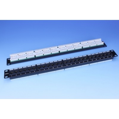 Патч-панель 19" 24xRJ-45 UTP, кат. 6, dual type, EPNew