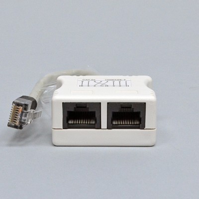 Розгалужувач витої пари, UTP, 1х2RJ-45