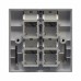 Рамка 86×86 під чотири модуля KeyStone, зі шторкою, EPNew