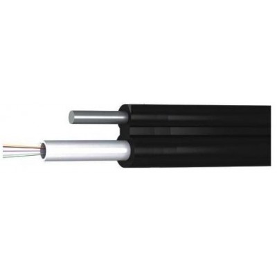 ВО кабель фігура 8 легкий (400N), 4e9/125, стальний прут D1.5mm, Orient
