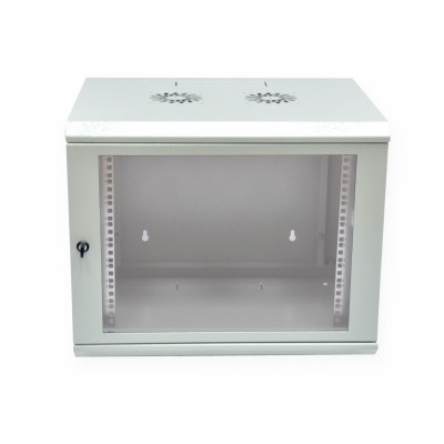 Шафа настінна 9U 600X450 (ШхГ), сіра, Mini Cabinet, Mepsan