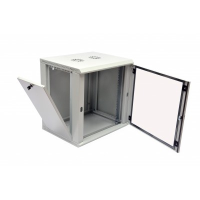 Шафа настінна 15U 600X450 (ШхГ), сіра, Mini Cabinet, Mepsan