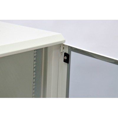 Шафа настінна 15U 600X650 (ШхГ), сіра, Mini Cabinet, Mepsan