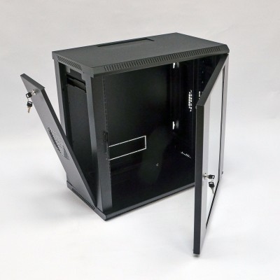 Шафа 19",12U, 620х350х610 мм (Ш*Г*В),чорна