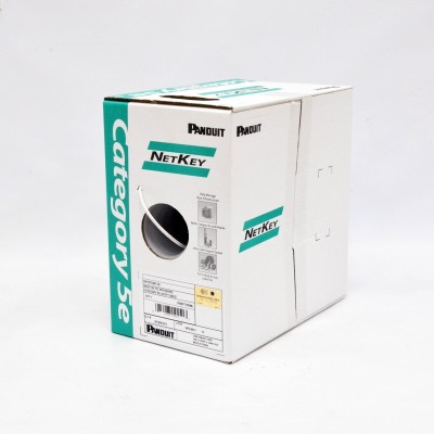 Кабель UTP, кат. 5e, PVC, сірий, 305 м, Panduit NetKey