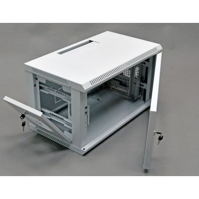 Шафа 19",6U, 620х350х343 мм (Ш*Г*В),сіра