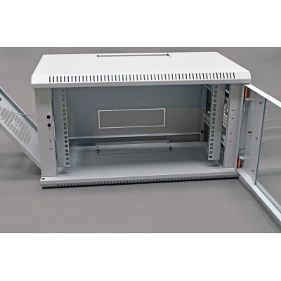 Шафа 19",6U, 620х350х343 мм (Ш*Г*В),сіра