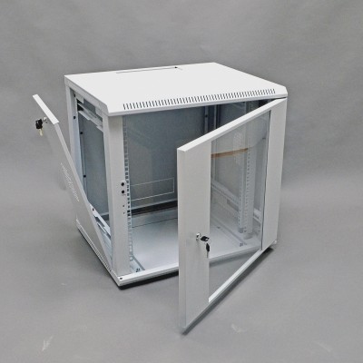Шафа 19",12U, 620х500х610 мм (Ш*Г*В),сірий