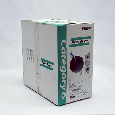 Кабель UTP кат. 6 LSZH синій 305м Panduit NetKey