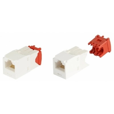 Модуль Mini-Com RJ45 UTP, кат.5е, білий