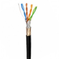 Кабель F/UTP 300/24 4P кат. 5е зовнішній PE -60° Corning 100 м