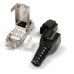 Конектор RJ45 STP кат. 6A, екранований, безінструментальний