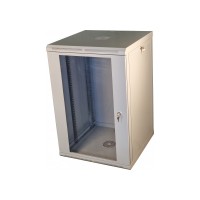 Шафа телекомунікаційна 19", настінна 15U, 600х600х775мм (Ш*Г*В) двері акріл,сіра Шафа телекомунікаційна 19", настінна 15U, 600х600х775мм (Ш*Г*В) двері акріл,сіра